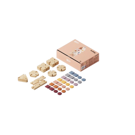 Scatola e contenuto Bavvic Builder Set