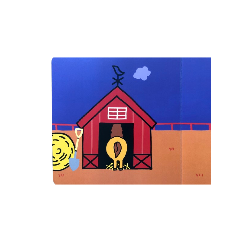 Il piccolo fienile rosso dove entreranno tutti gli animali per andare a fare la nanna Il piccolo fienile rosso dove entreranno tutti gli animali per andare a fare la nanna