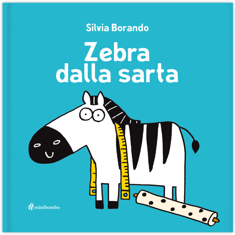 La copertina di Zebra dalla sarta di Minibombo
