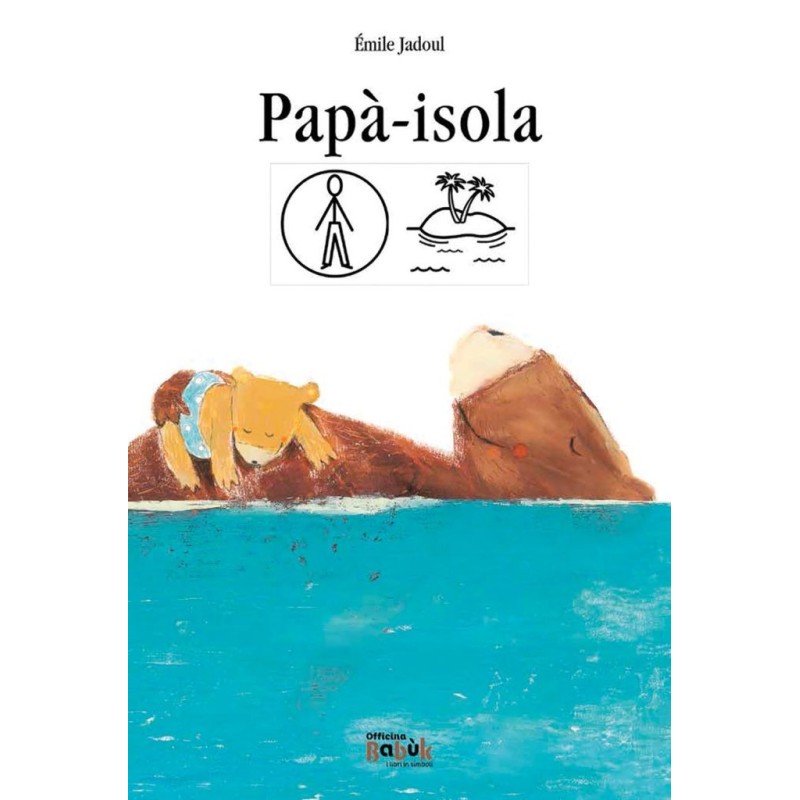 La copertina di Papà-isola di Officina Babùk