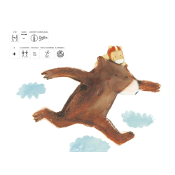 Una delle illustrazioni del libro Papà-isola di Officina Babùk