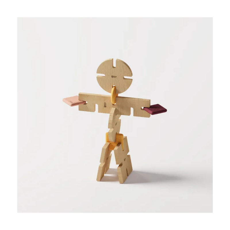 Esempio di costruzione di un bambino con il Dreamer Set di Bavvic Esempio di costruzione di un bambino con il Dreamer Set di Bavvic