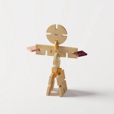 Esempio di costruzione di un bambino con il Dreamer Set di Bavvic Esempio di costruzione di un bambino con il Dreamer Set di Bavvic