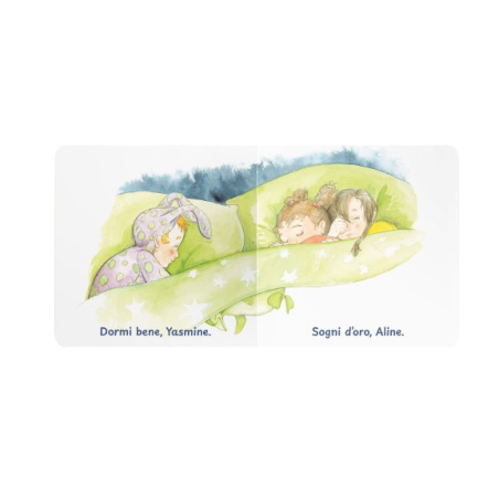 Il momento della nanna illustrato nel libro Nella stanza della nanna… di Storiedichi Edizioni Il momento della nanna illustrato nel libro Nella stanza della nanna… di Storiedichi Edizioni