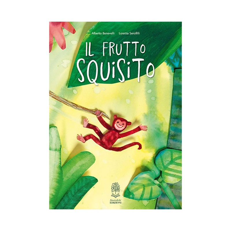 La copertina con il protagonista del libro Il frutto squisito di Storiedichi Edizioni