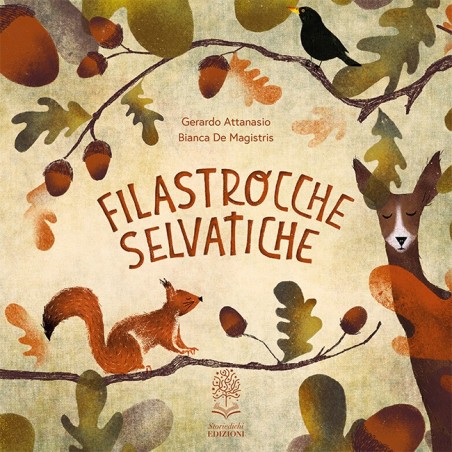 La copertina del libro Filastrocche selvatiche di Storiedichi Edizioni