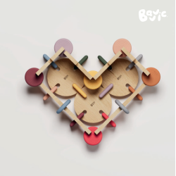 Esempio di costruzione di un cuore con il Mini Set Bavvic Esempio di costruzione di un cuore con il Mini Set Bavvic