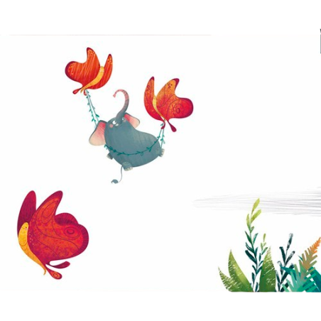 Tina di Notes Edizioni è un'elefantina così piccola da stare in un nido di colibrì Tina di Notes Edizioni è un'elefantina così piccola da stare in un nido di colibrì