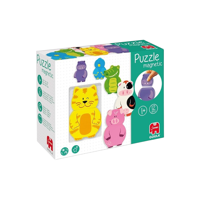 La scatola dei Puzzle magnetici di animali di Goula La scatola dei Puzzle magnetici di animali di Goula