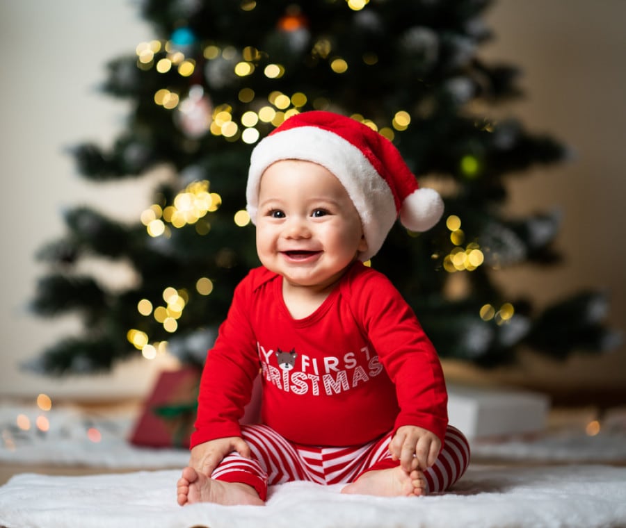 primo Natale bambino 0-12 mesi